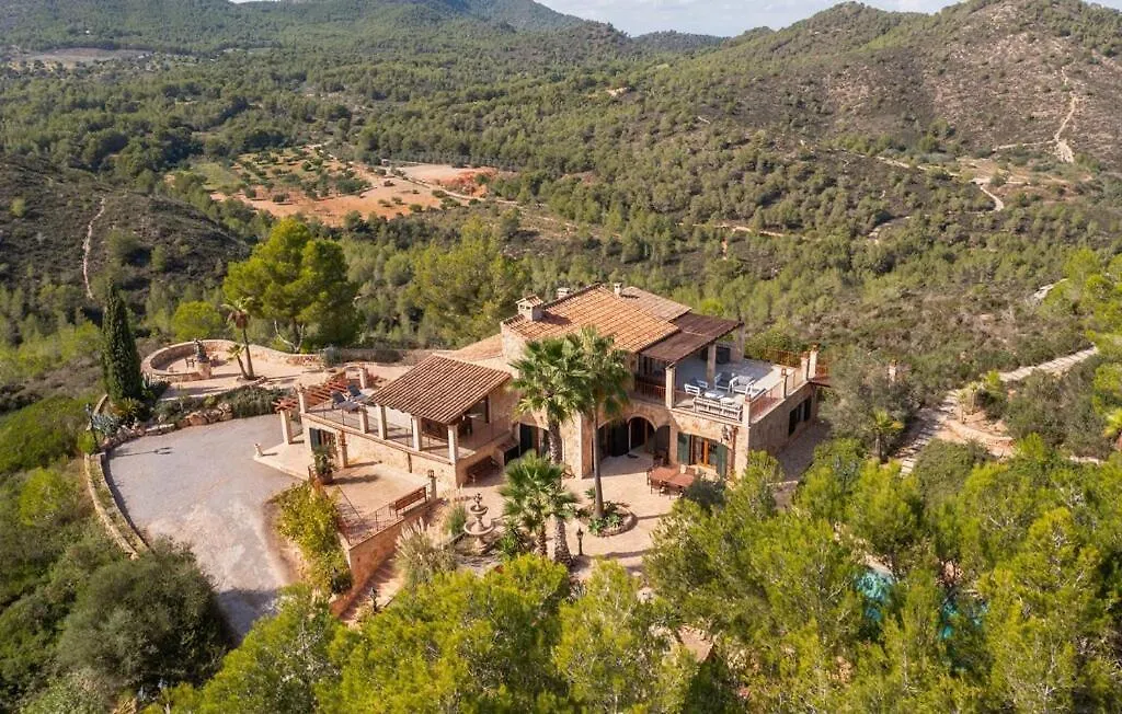 빌라 Finca Vall D'Or 360 Degrees Nature View S'Horta